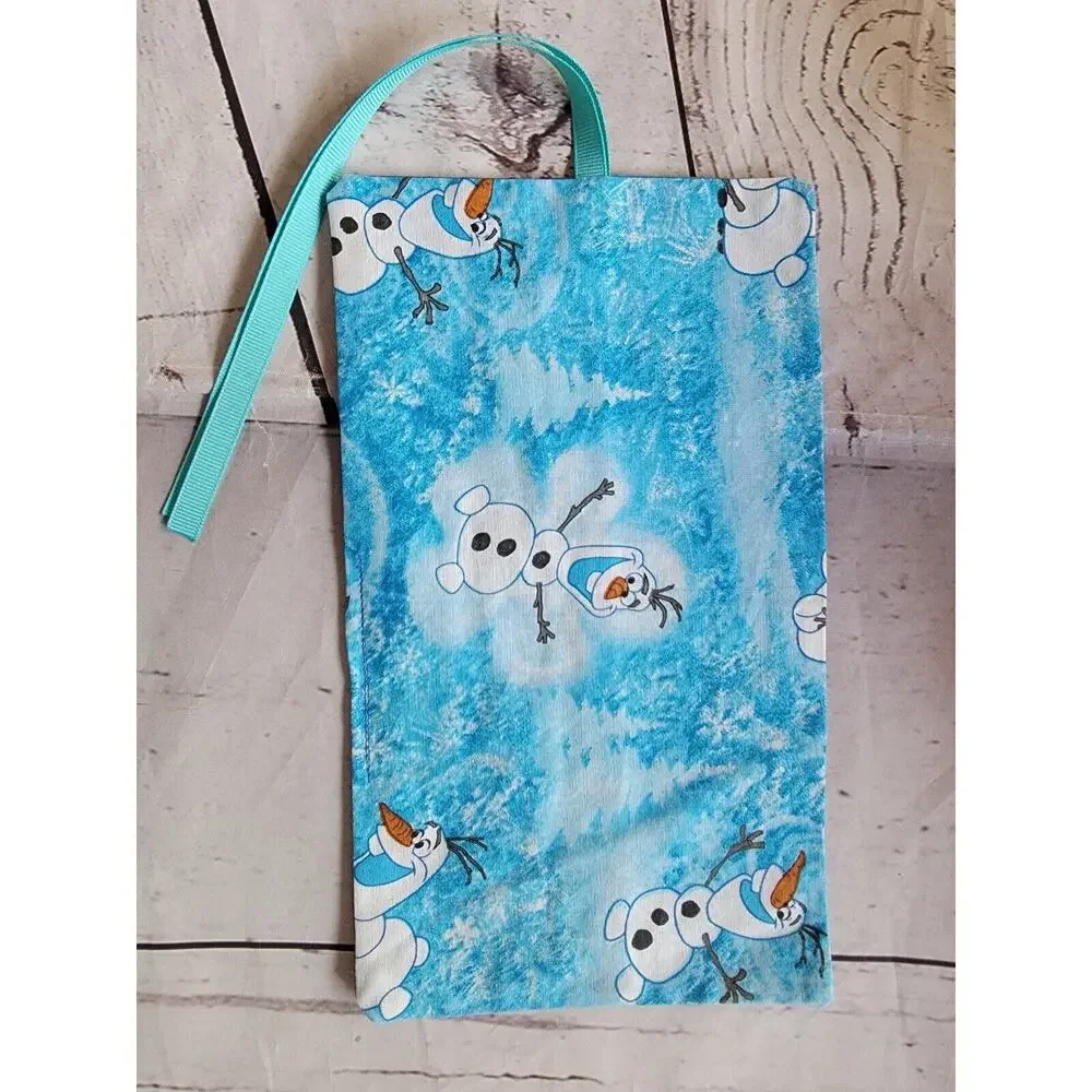 Olaf Crayon Holder Wallet 10 Crayons Handmade